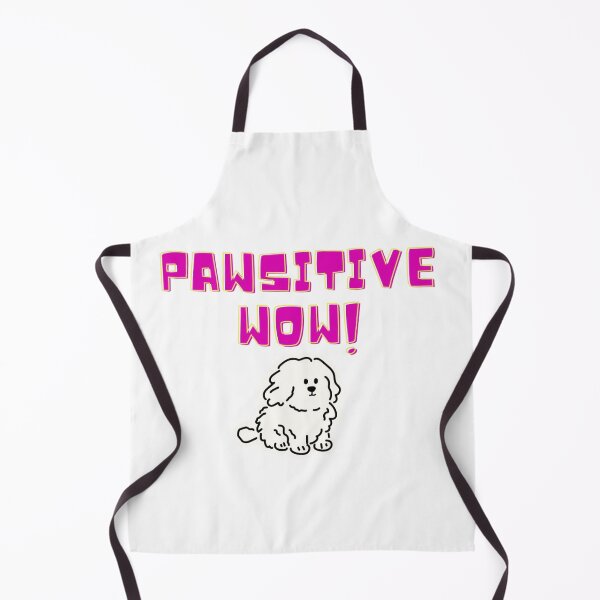 Item preview, Pawsitive Wow Cute Dog Positive Vibes designed and sold by ExploreAura Studio.