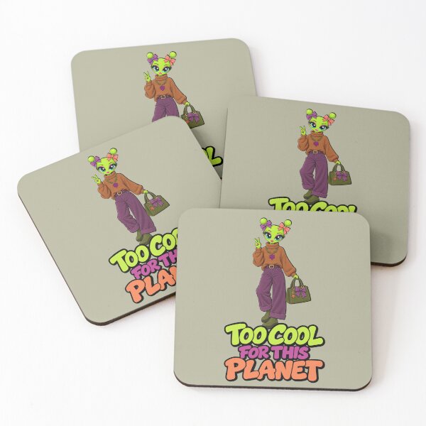 Item preview, Too Cool for This Planet – Alien Autumn Girl designed and sold by Aimetoi.