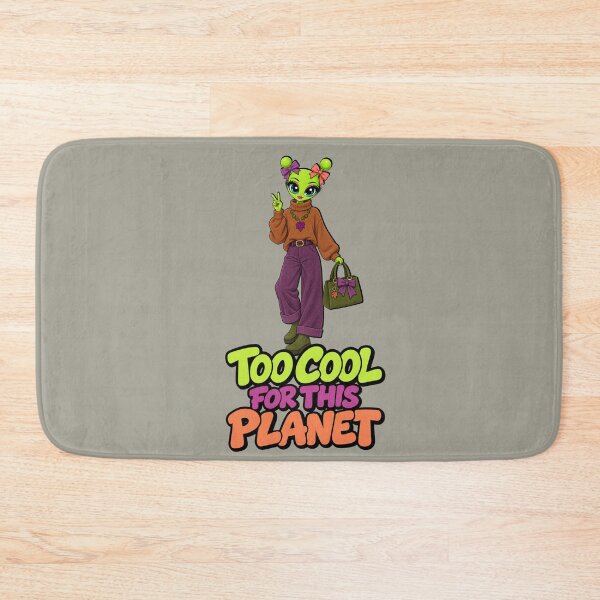 Item preview, Too Cool for This Planet – Alien Autumn Girl designed and sold by Aimetoi.