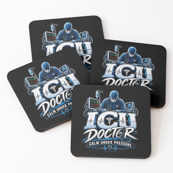 Item preview, ICU Doctor – Calm Under Pressure | Critical Care Doctor Medical Design designed and sold by v6ziix.