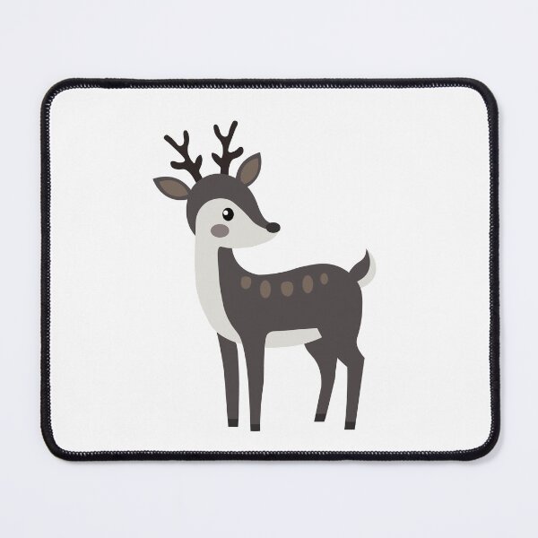 Item preview, Cute Minimalist Woodland Deer Sticker designed and sold by ElenMart.