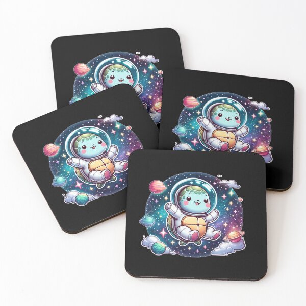Item preview, Small Shell, Big Universe | Turtle Astronaut designed and sold by Safe Haven Pets.