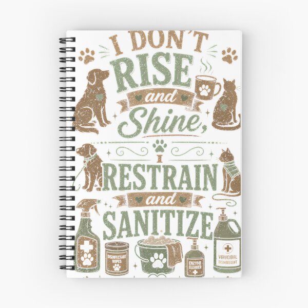 Item preview, I dont rise and shine, i restrain and sanitize designed and sold by Jenyffercom.