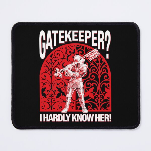 Item preview, Gatekeeper Pun Medieval Armor Humor designed and sold by cerima.