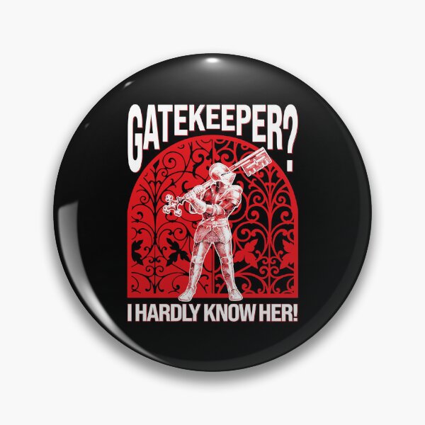 Item preview, Gatekeeper Pun Medieval Armor Humor designed and sold by cerima.