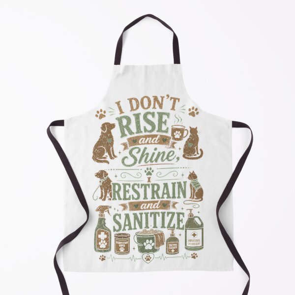 Item preview, I dont rise and shine, i restrain and sanitize designed and sold by Jenyffercom.
