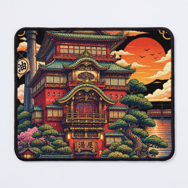Item preview, Vintage Japanese Bathhouse Spirit World designed and sold by NzrProcreate.