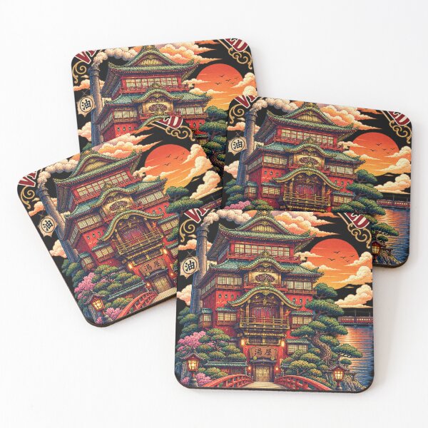 Item preview, Vintage Japanese Bathhouse Spirit World designed and sold by NzrProcreate.