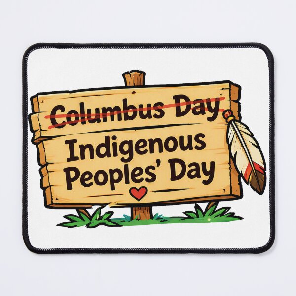 Item preview, Indigenous Peoples Day Not Columbus Day designed and sold by francous03.