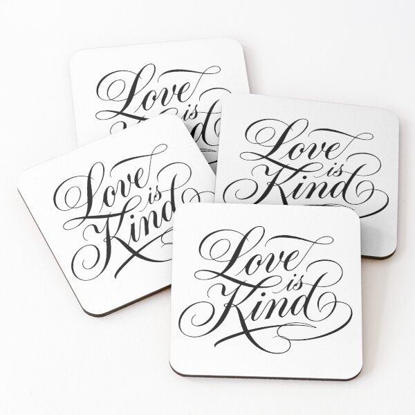 Item preview, Love is Kind designed and sold by CreatvMck.