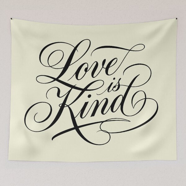 Item preview, Love is Kind designed and sold by CreatvMck.