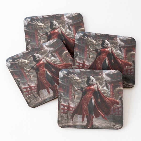 Item preview, Kung Fu Fantasy Warrior Anime Art designed and sold by unboxedbyJuls.