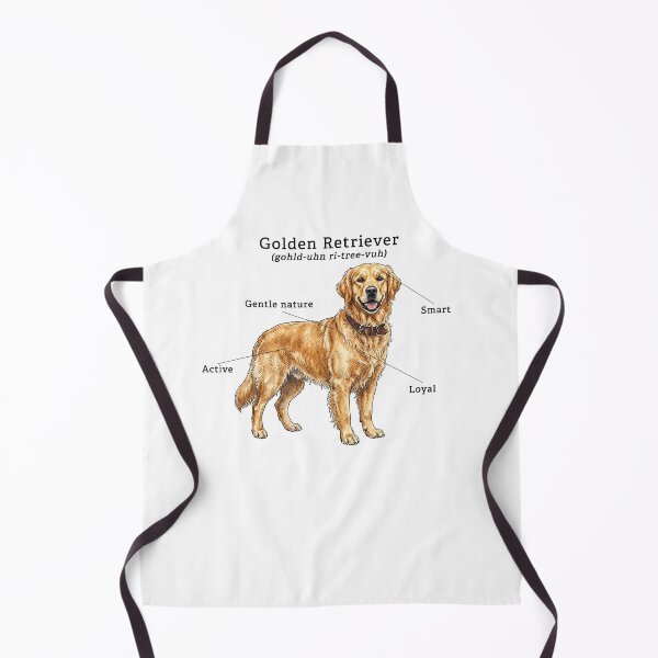 Aperçu de l'œuvre Illustration en couleur d'un Golden Retriever créée et vendue par SUP-R-Ts.