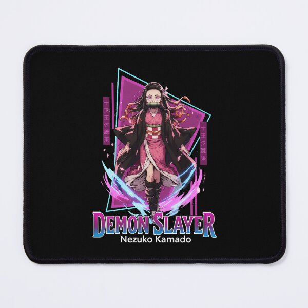 Item preview, Nezuko Kamado Demon Slayer Synthwave Anime designed and sold by Dravienart.