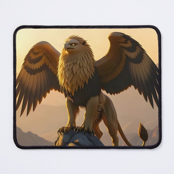 Item preview, Majestic Griffin Overlooking the Mountains designed and sold by Fanta-sticky.