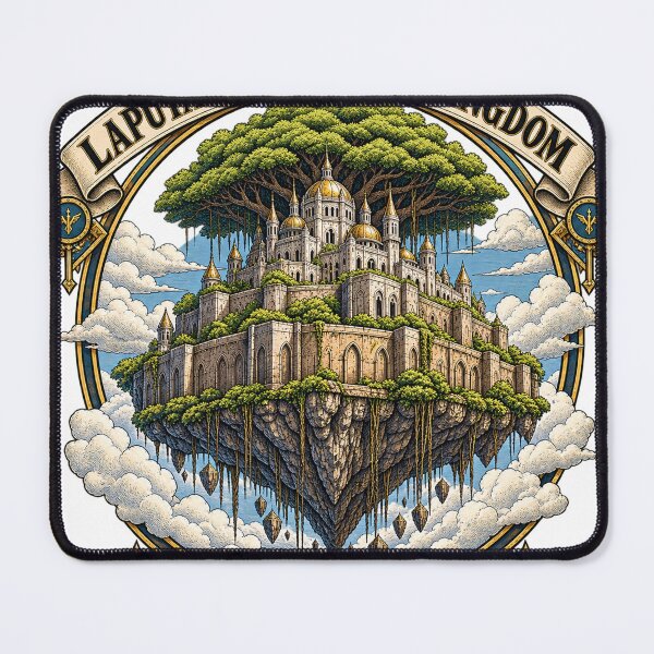 Item preview, Floating Kingdom Lost Civilization Fantasy Art designed and sold by NzrProcreate.