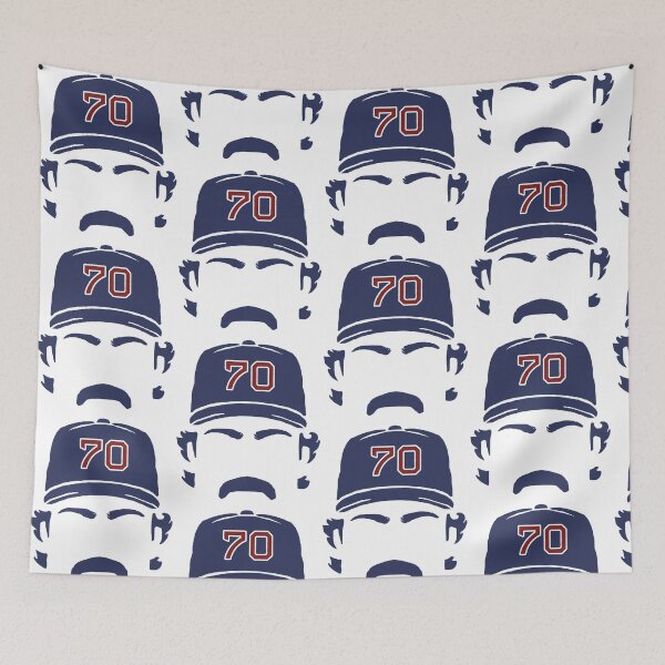 Artikelvorschau, Baseball #70 Schnurrbart Pitcher Vintage Silhouette entworfen und verkauft von ViniBall.