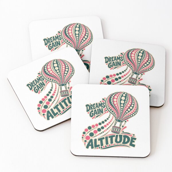 Item preview, International Dot Day Hot Air Balloon – Dreams Gain Altitude designed and sold by Jaani-T.