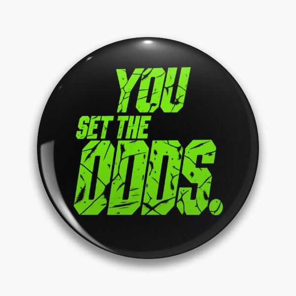 Item preview, You Set the Odds – Acid Green Distressed Streetwear Typography designed and sold by Anyshca.