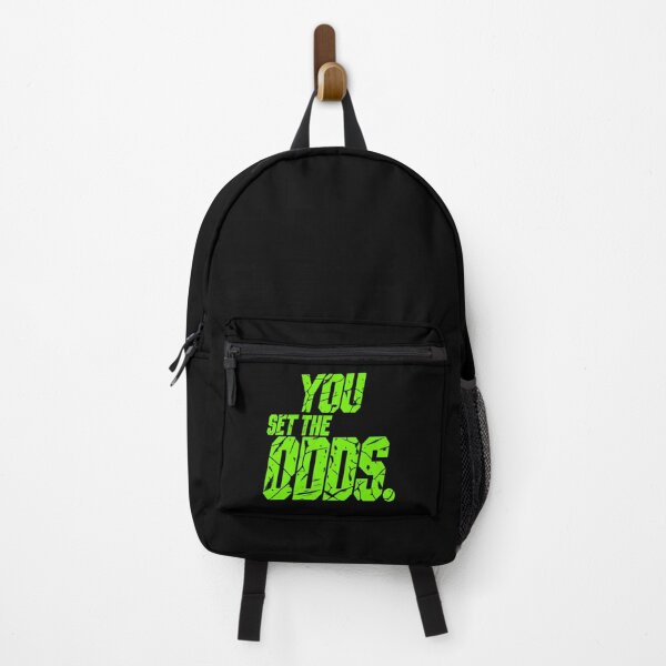 Item preview, You Set the Odds – Acid Green Distressed Streetwear Typography designed and sold by Anyshca.