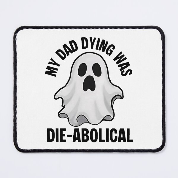 Item preview, Funny Ghost Die-Abolical Dark Humor designed and sold by cerima.
