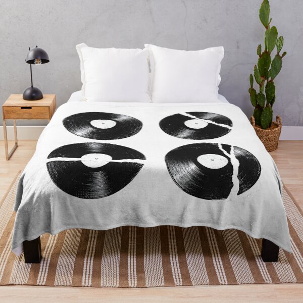 Item preview, Vintage Cracked Vinyl Records Set designed and sold by HexRelic.