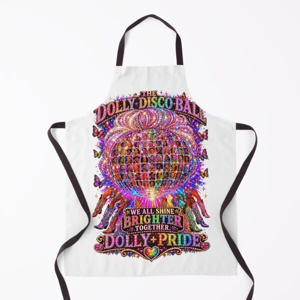 Item preview, COLLECTION - THE DOLLY EFFECT ✨ - THE DOLLY DISCO BALL - WE ALL SHINE BRIGHTER TOGETHER - LGBTQIA2S+ PRIDE designed and sold by WheelieGdArt.