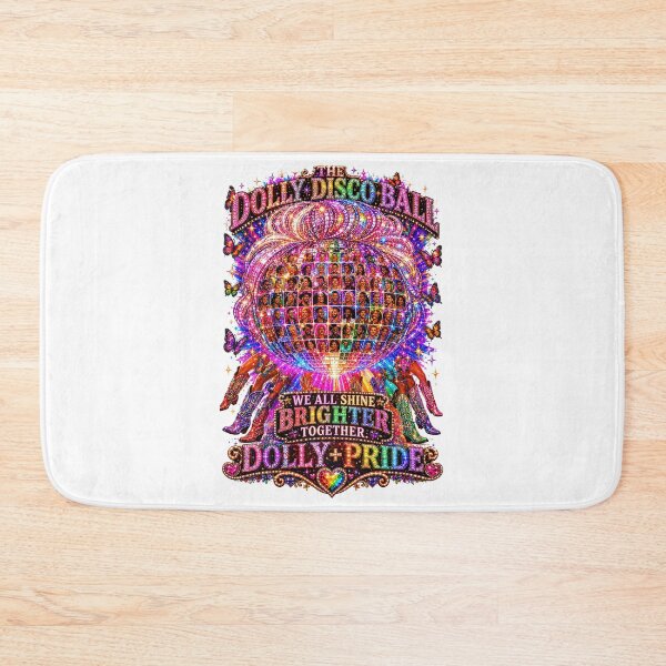 Item preview, COLLECTION - THE DOLLY EFFECT ✨ -  THE DOLLY DISCO BALL - WE ALL SHINE BRIGHTER TOGETHER - LGBTQIA2S+ PRIDE designed and sold by WheelieGdArt.