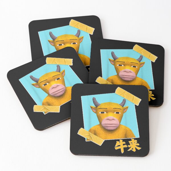 Item preview, Funny NIU Lai Chinese Cow Internet Viral Meme designed and sold by Altenpendinton.