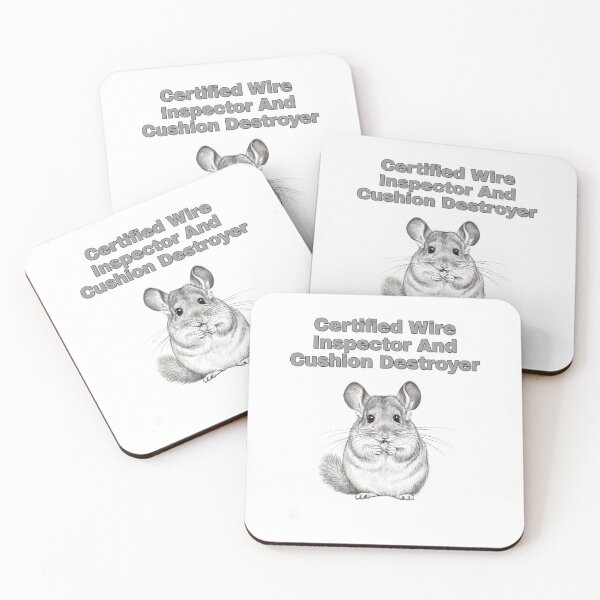 Item preview, Naughty Chinchilla Fake Job Title Sketch Design designed and sold by NatureUnleashed.
