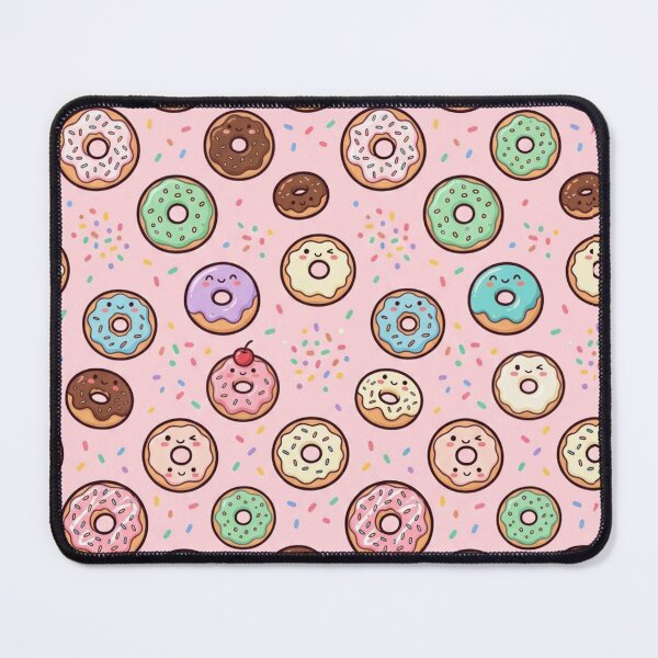 Item preview, Cute Donuts Seamless Pastel Pattern designed and sold by StickVerse by Owais.