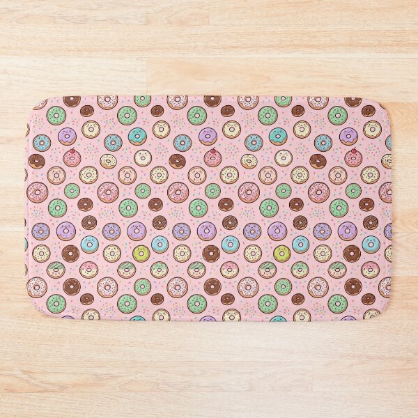 Item preview, Cute Donuts Seamless Pastel Pattern designed and sold by StickVerse by Owais.