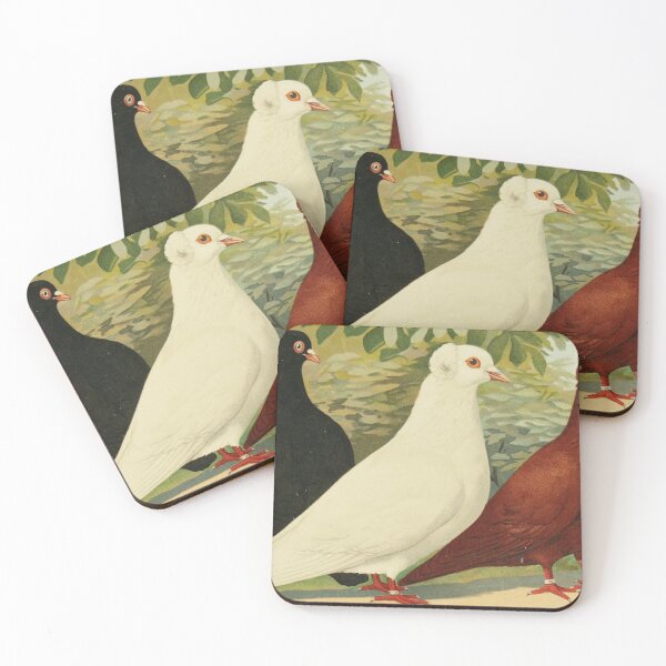 Item preview, Vintage Pigeons Illustration designed and sold by Asutip.