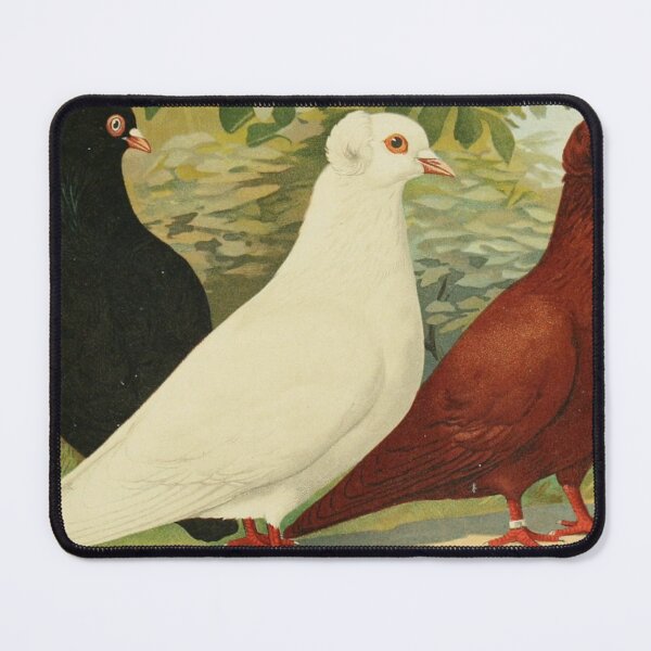 Item preview, Vintage Pigeons Illustration designed and sold by Asutip.