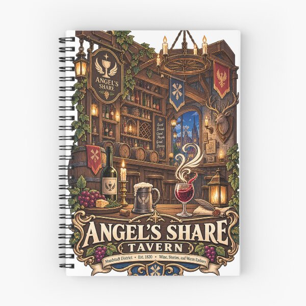 Item preview, Cozy Vintage Fantasy Tavern Illustration designed and sold by NzrProcreate.
