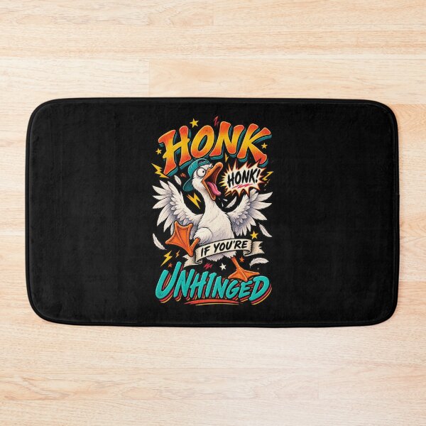 Item preview, Wild HONK Unhinged Goose designed and sold by Side Quest Co..