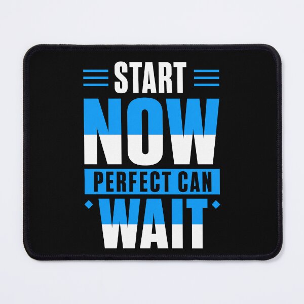 Item preview, Start Now – Action Over Perfection Motivational Quote designed and sold by the-dovlat.
