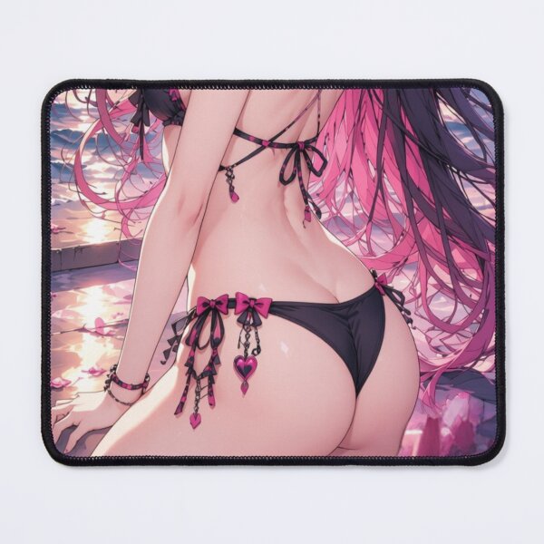 Item preview, Tropical Sunset Neko Bikini Girl designed and sold by Revyra Design .
