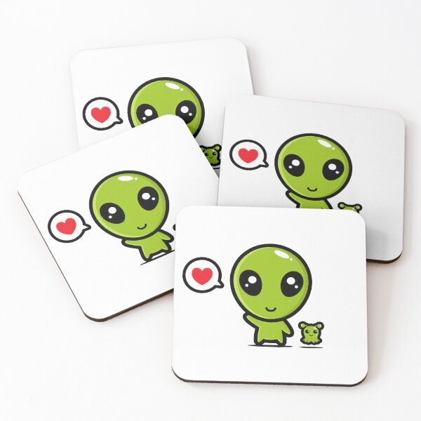 Item preview, Cute Kawaii Alien Boy and Pet designed and sold by VFXguy.