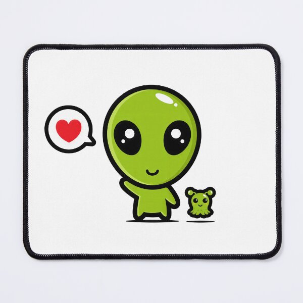 Item preview, Cute Kawaii Alien Boy and Pet designed and sold by VFXguy.
