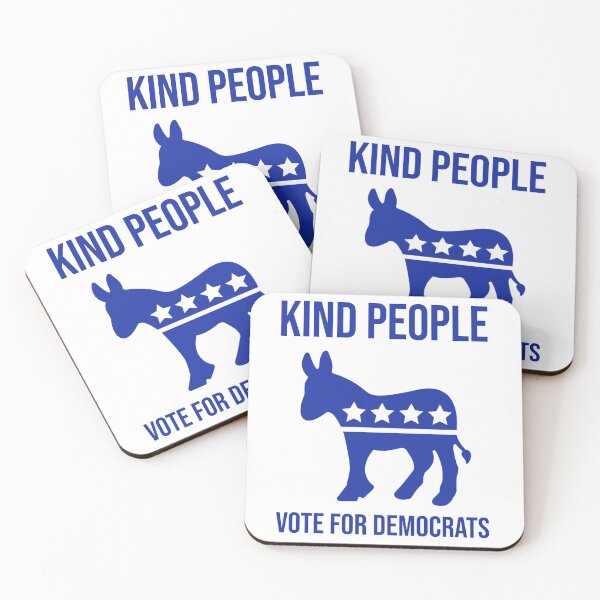 Item preview, Kind people vote for democrats. designed and sold by Rachel the Artist .