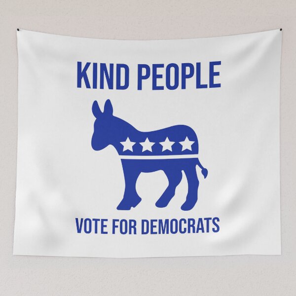 Item preview, Kind people vote for democrats. designed and sold by Rachel the Artist .