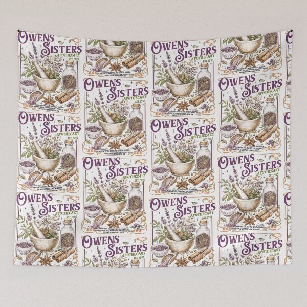 Item preview, Owens Sisters Apothecary Magic Witchy Botanical Design designed and sold by ViniBall.