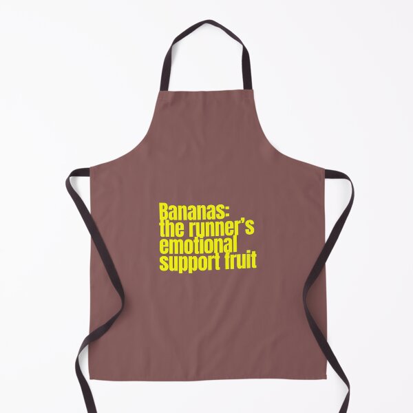 Item preview, Bananas: The Runner's Emotional Support Fruit - Funny Running Quote designed and sold by hhells.