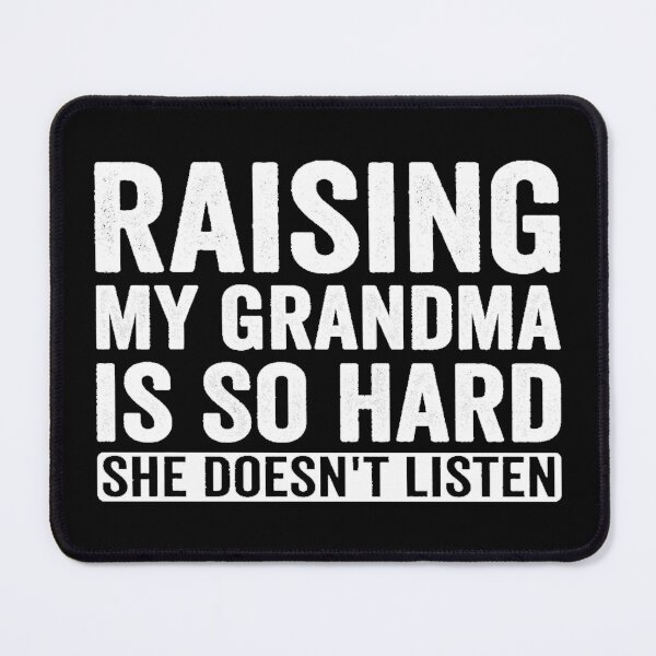 Item preview, Raising My Grandma is So Hard He Doesn't Listen Family Humor Premium Tri-Blend designed and sold by Altenpendinton.