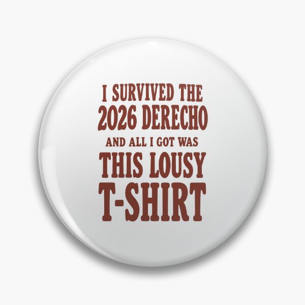 Item preview, I Survived the 2026 Derecho Funny Storm Survivor designed and sold by ostenlee.