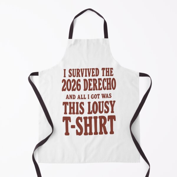 Item preview, I Survived the 2026 Derecho Funny Storm Survivor designed and sold by ostenlee.