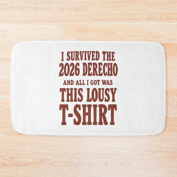 Item preview, I Survived the 2026 Derecho Funny Storm Survivor designed and sold by ostenlee.