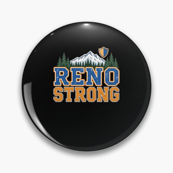 Artikelvorschau, Reno Strong Mountain Nevada Crest entworfen und verkauft von ViniBall.