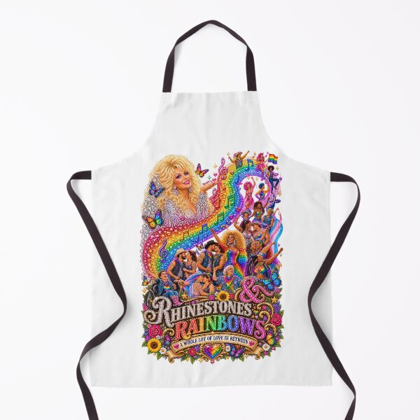 Item preview, COLLECTION - THE DOLLY EFFECT ✨ - RHINESTONES & RAINBOWS - A WHOLE LOT OF LOVE IN BETWEEN - LGBTQIA2S+ PRIDE designed and sold by WheelieGdArt.